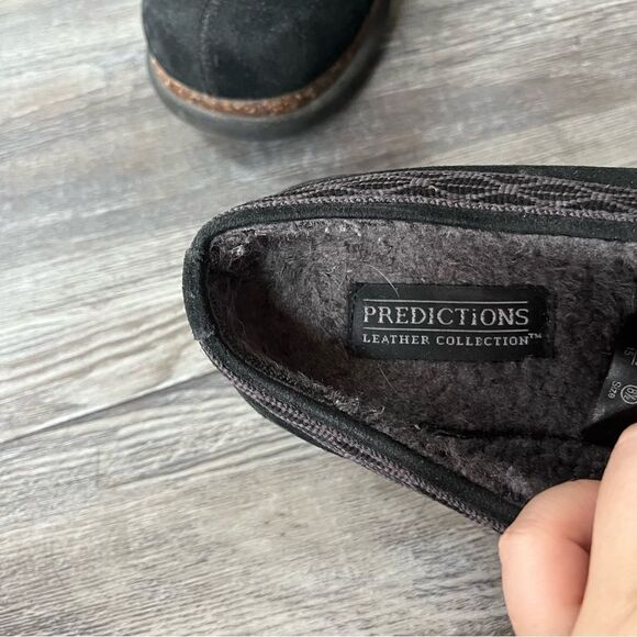 PREDICTIONS Womens Leather Collection Suede Mocs Slip On Loafers Clogs - Picture 9 of 11